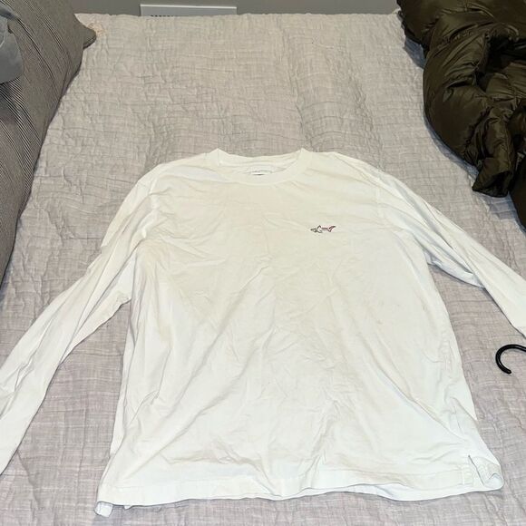 Men’s white Greg Norman, long sleeve tee - Picture 1 of 3